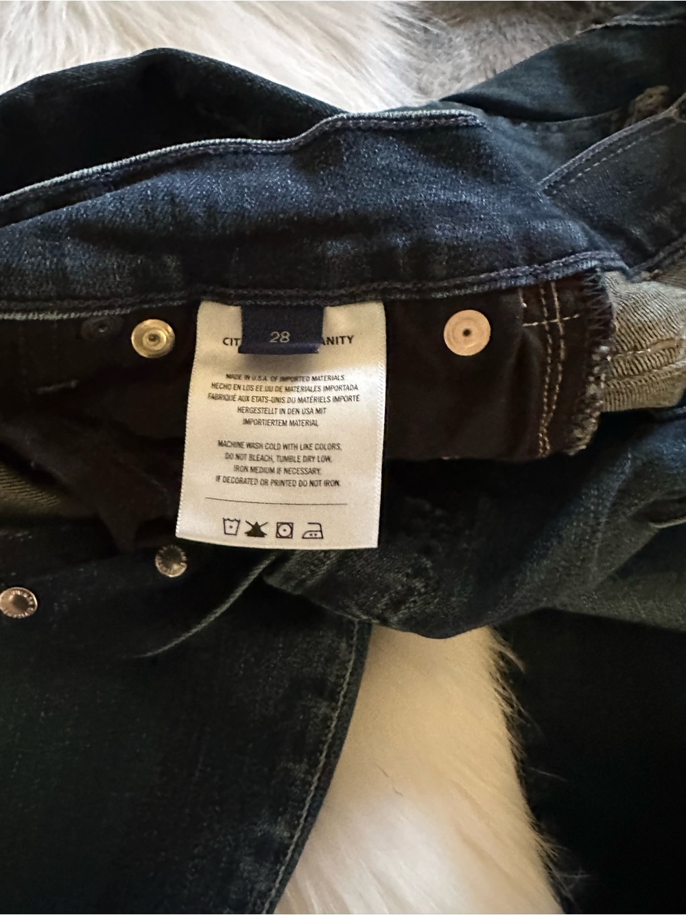 Citizens Of Humanity Emerson Dark Blue Skinny Jeans - Picture 3 of 4